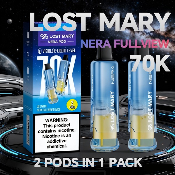 Lost Mary NERA Fullview 70K Pod